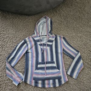 Wallflower Multicolor Striped V-Neck Sweater